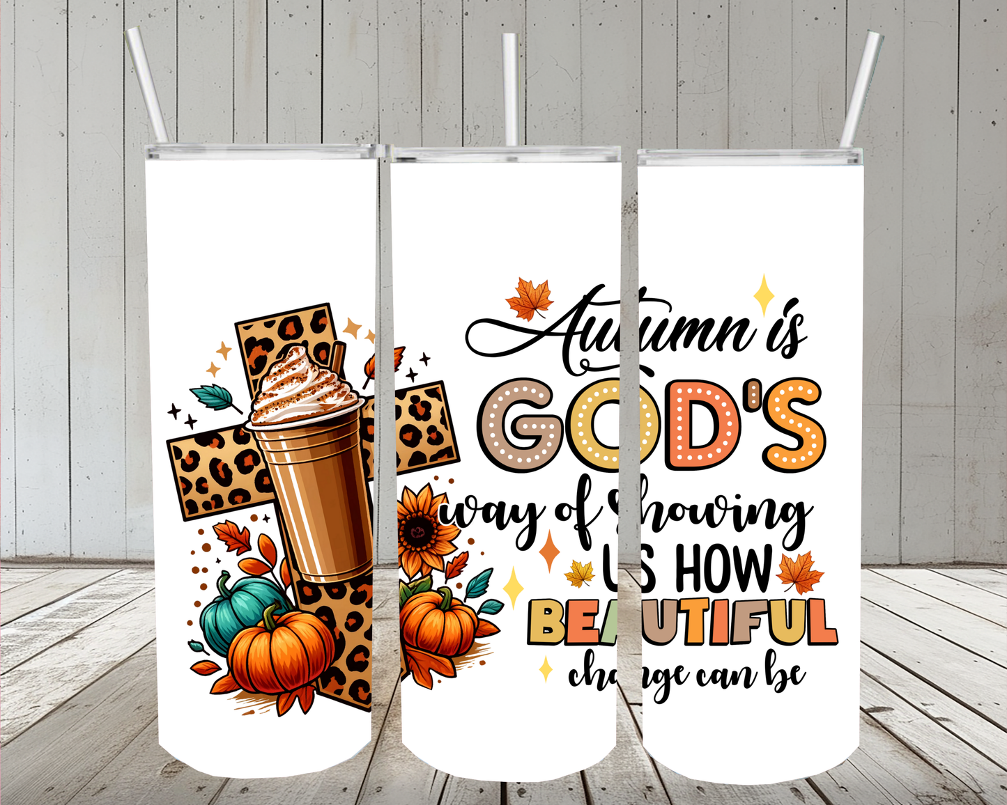 Christian 20oz Skinny Design 107