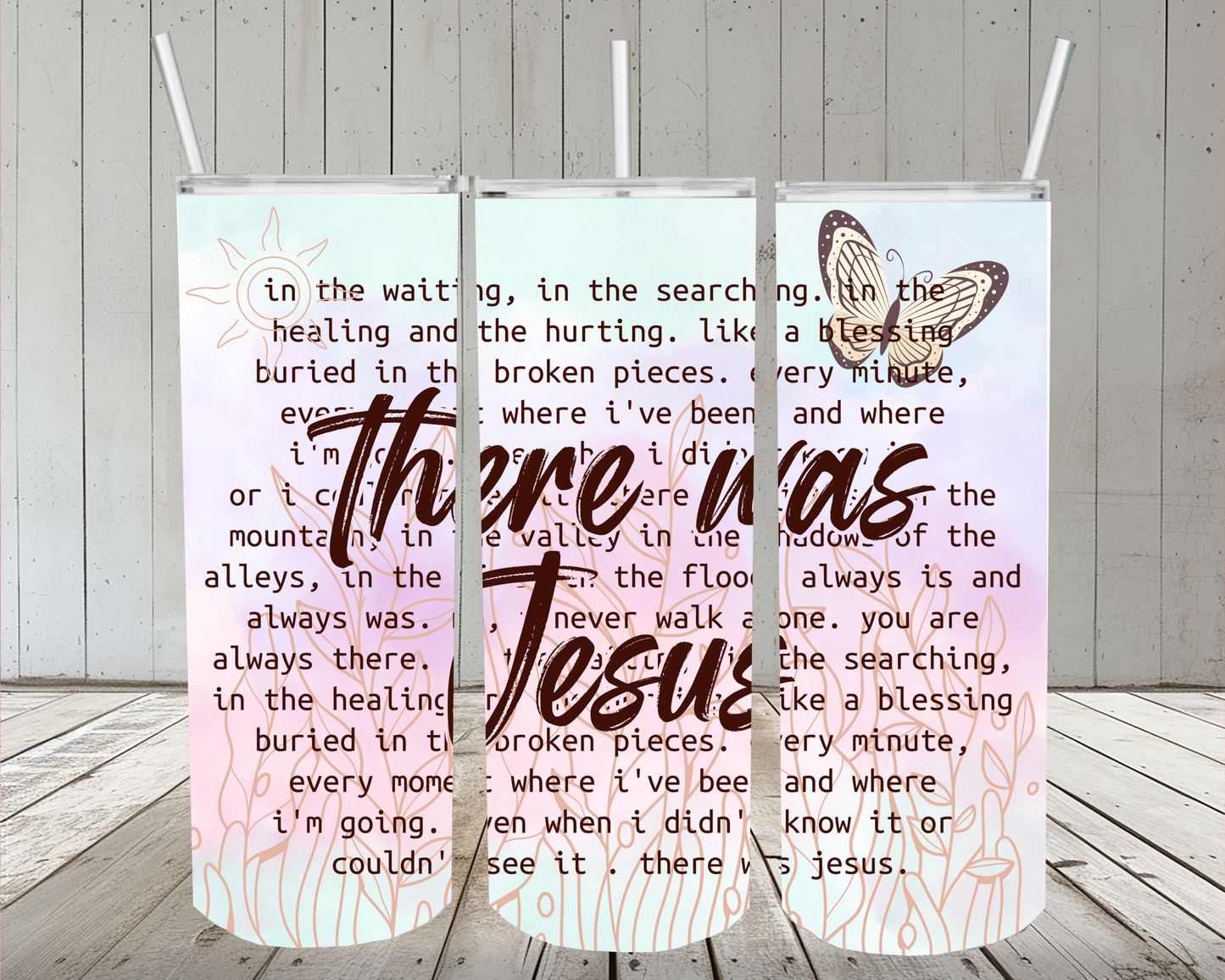 Christian 20oz Skinny Design 172