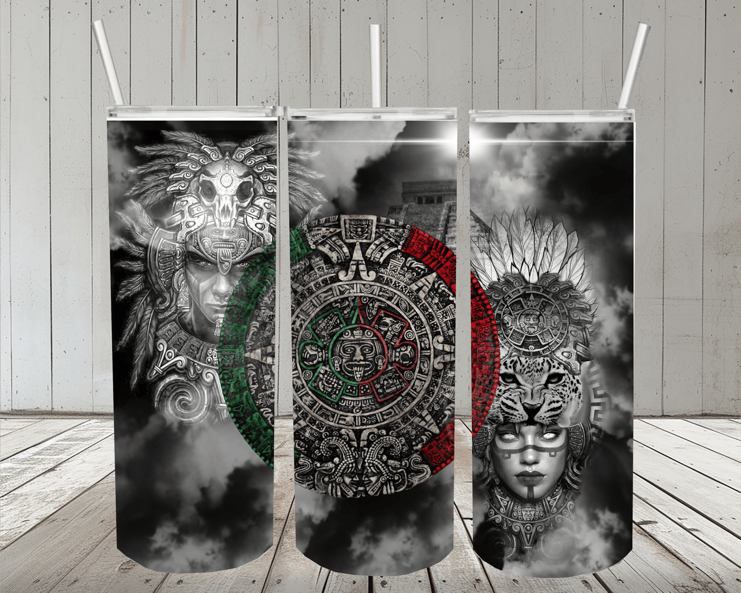 Aztek 20oz Skinny Tumbler or Design