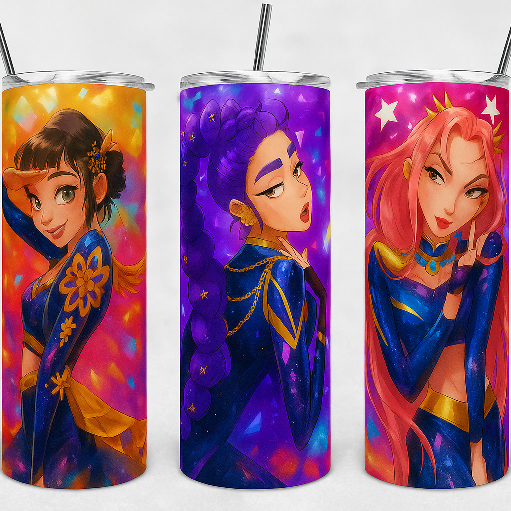 Movie 20oz Skinny Tumbler or Design