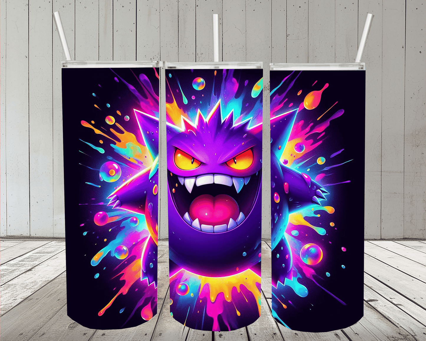 Cartoon 20oz Skinny Tumbler or Design