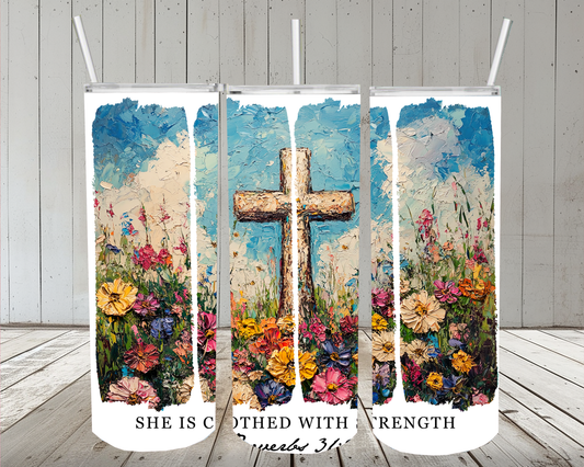 Christian  20oz Skinny Design 142