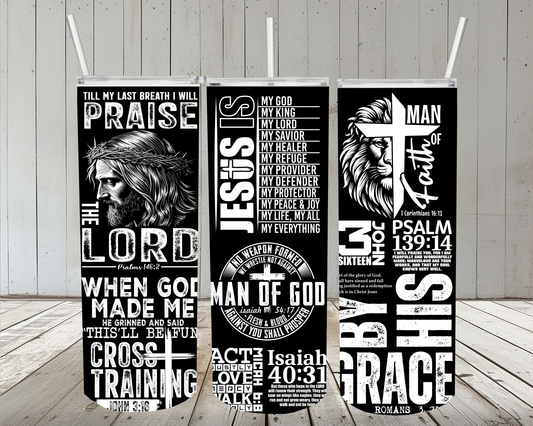 Christian  20oz Skinny Design 144