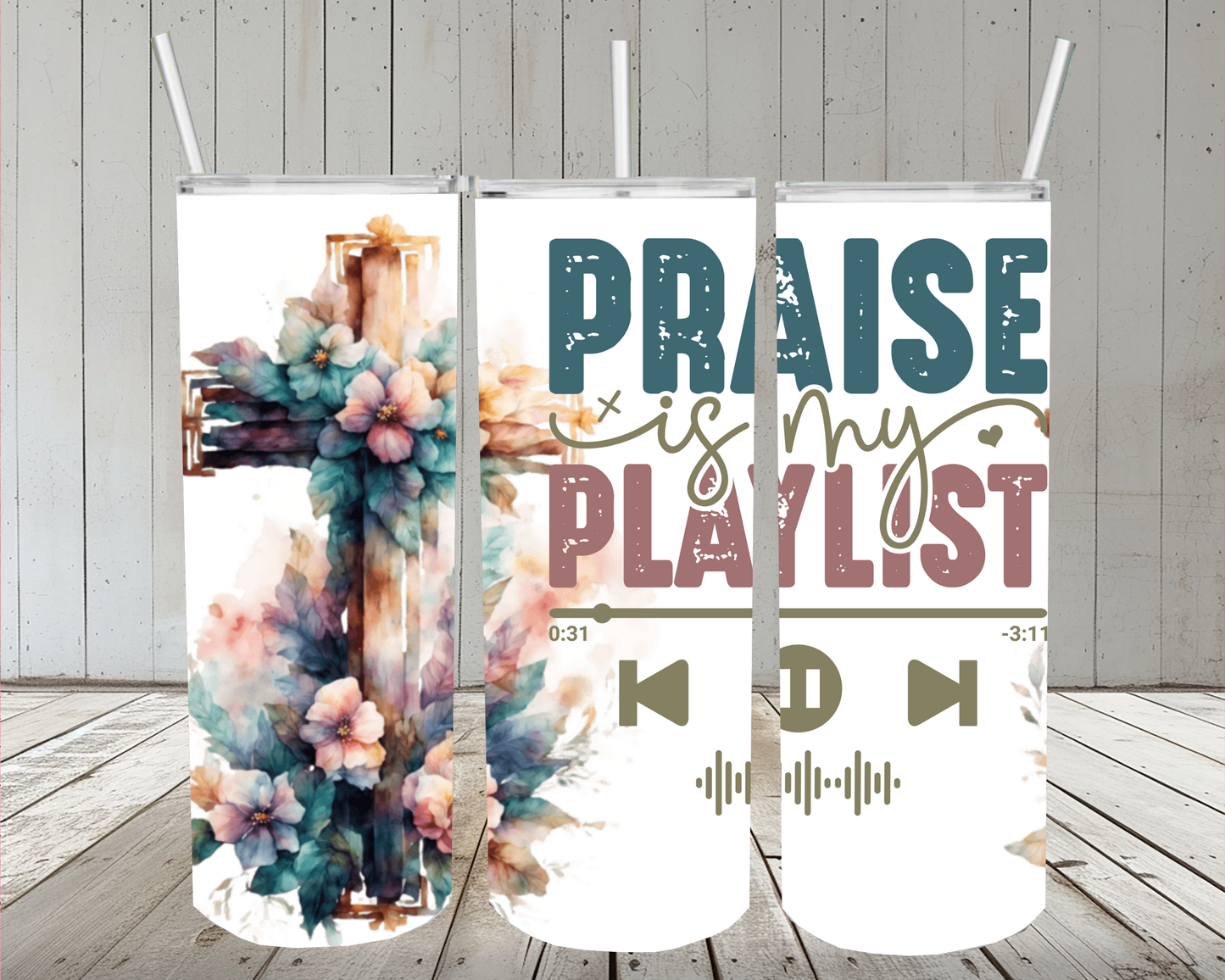 Christian  20oz Skinny Design 163