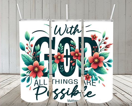 Christian  20oz Skinny Design 176