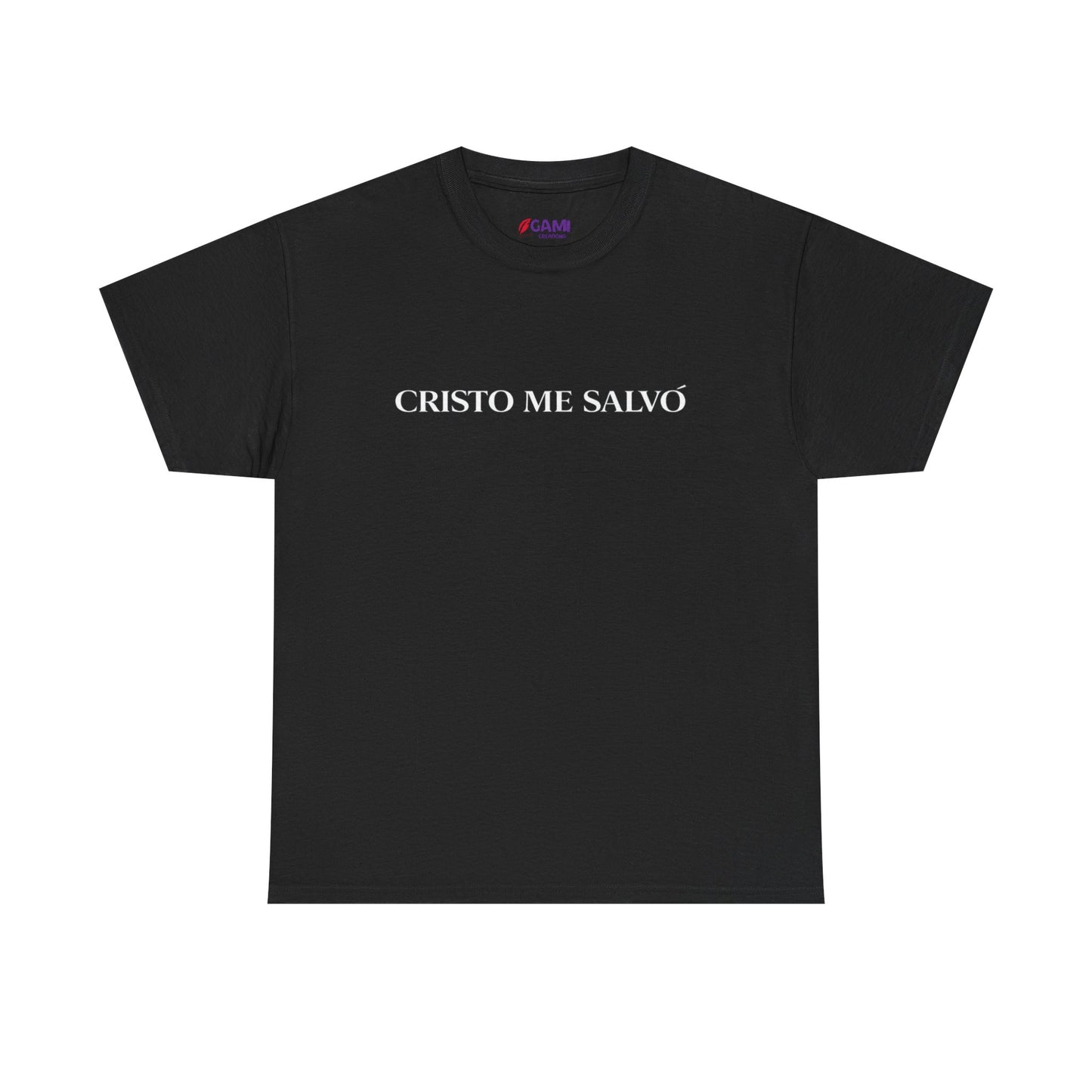 CRISTO ME SALVÓ – Faith Statement Tee