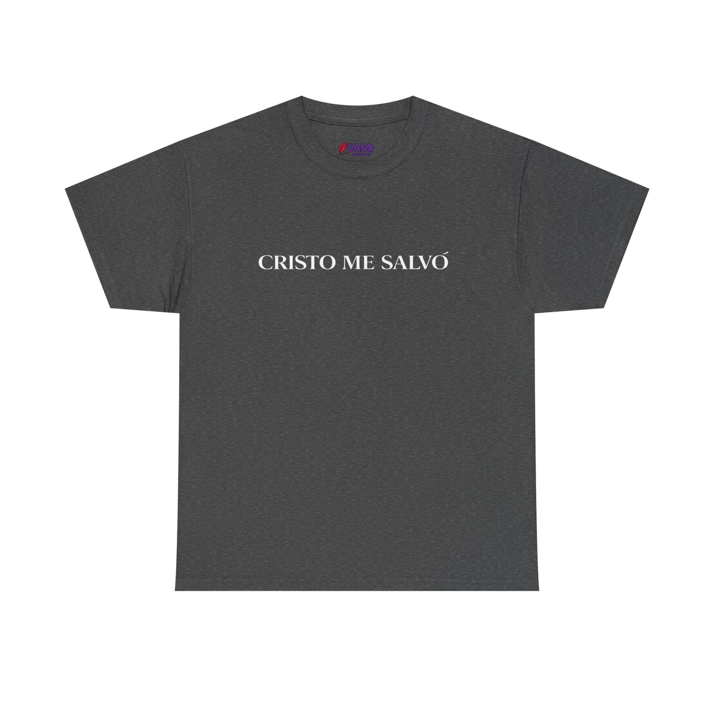 CRISTO ME SALVÓ – Faith Statement Tee