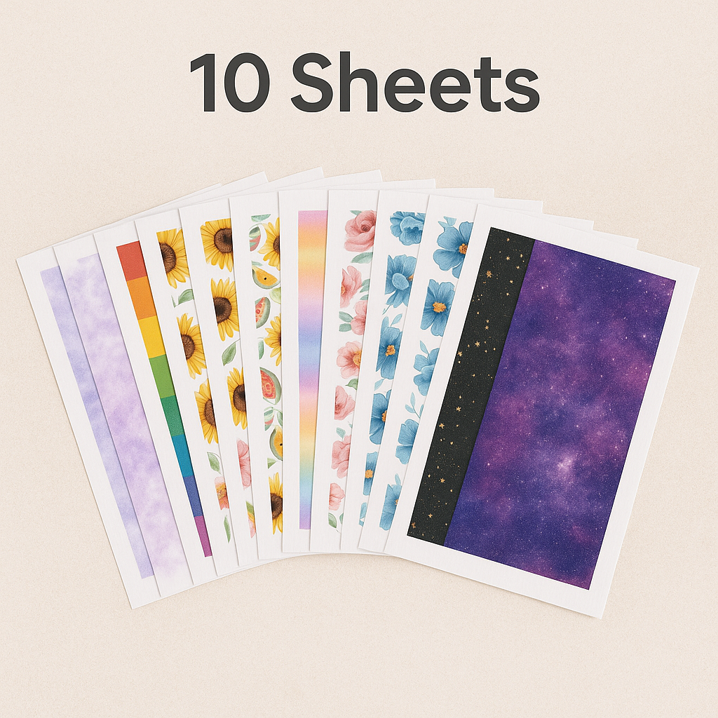 20oz Skinny Tumbler Printed Wraps – Printed Sheets