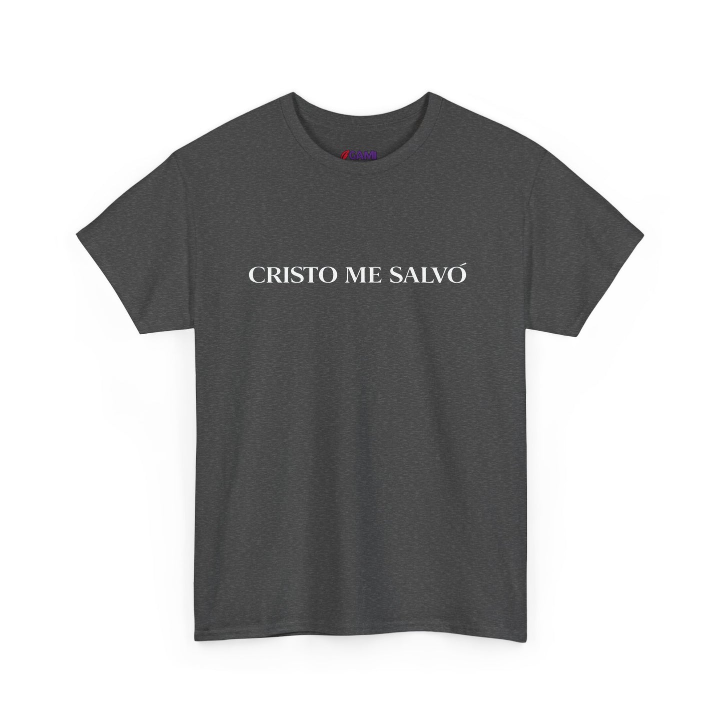 CRISTO ME SALVÓ – Faith Statement Tee