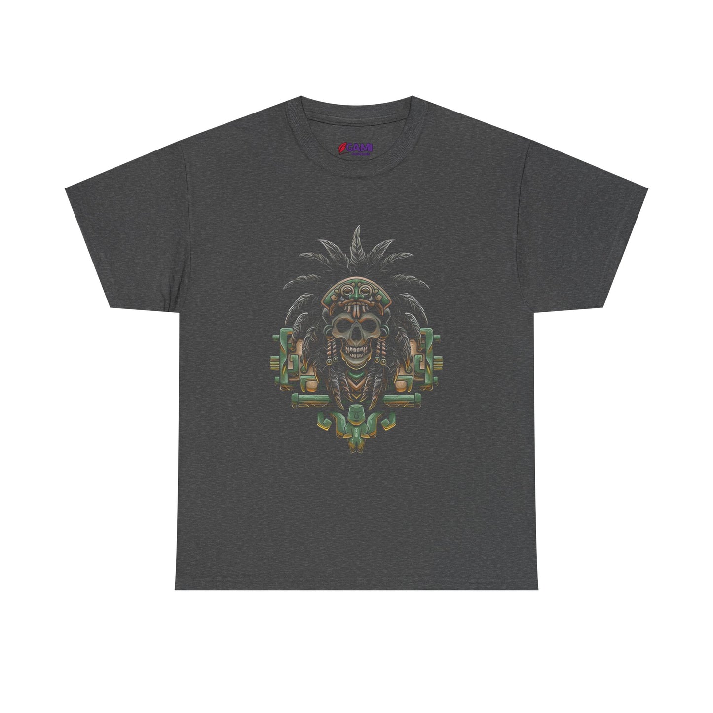 Camiseta Calavera Prehispánica – Arte Ancestral Mexica