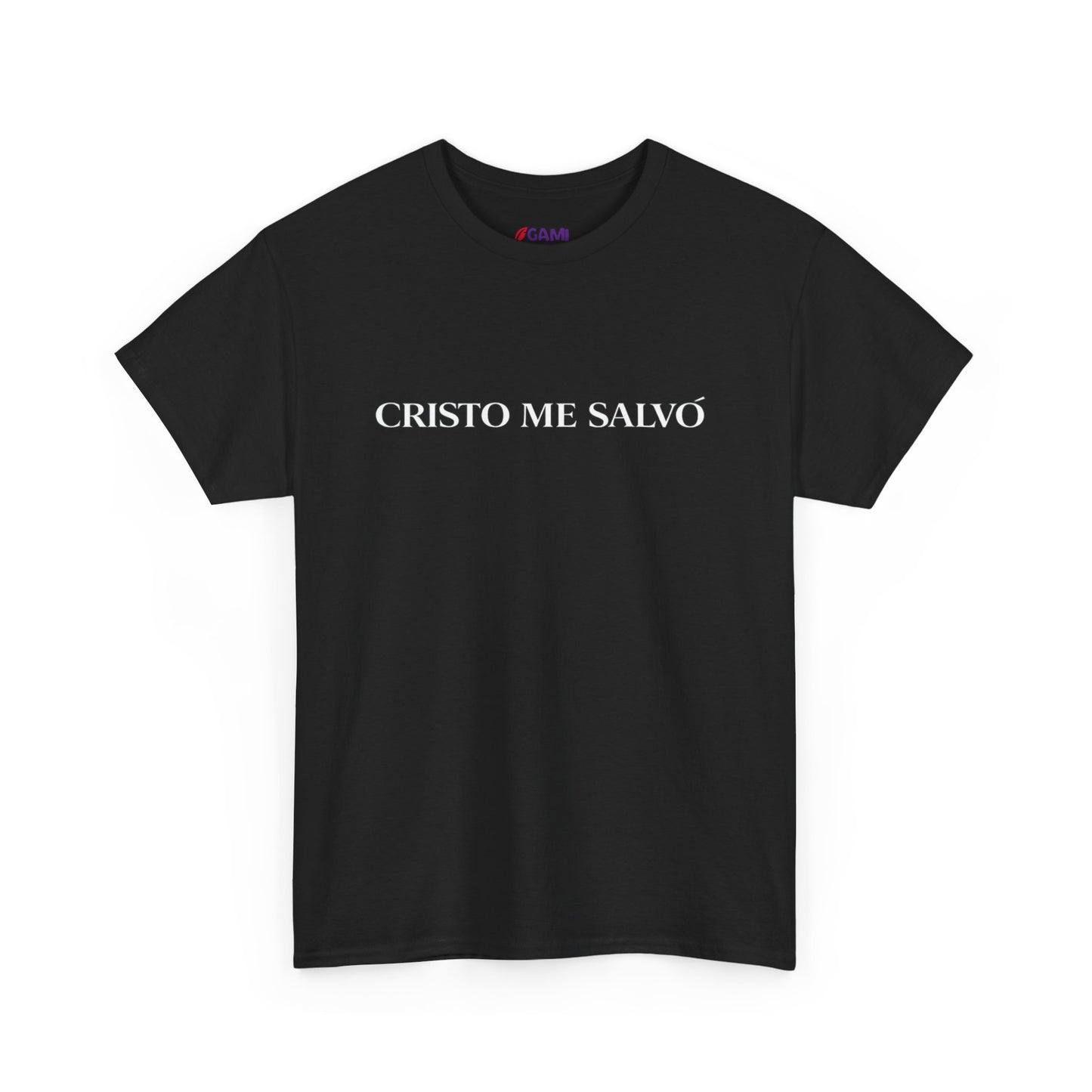 CRISTO ME SALVÓ – Faith Statement Tee