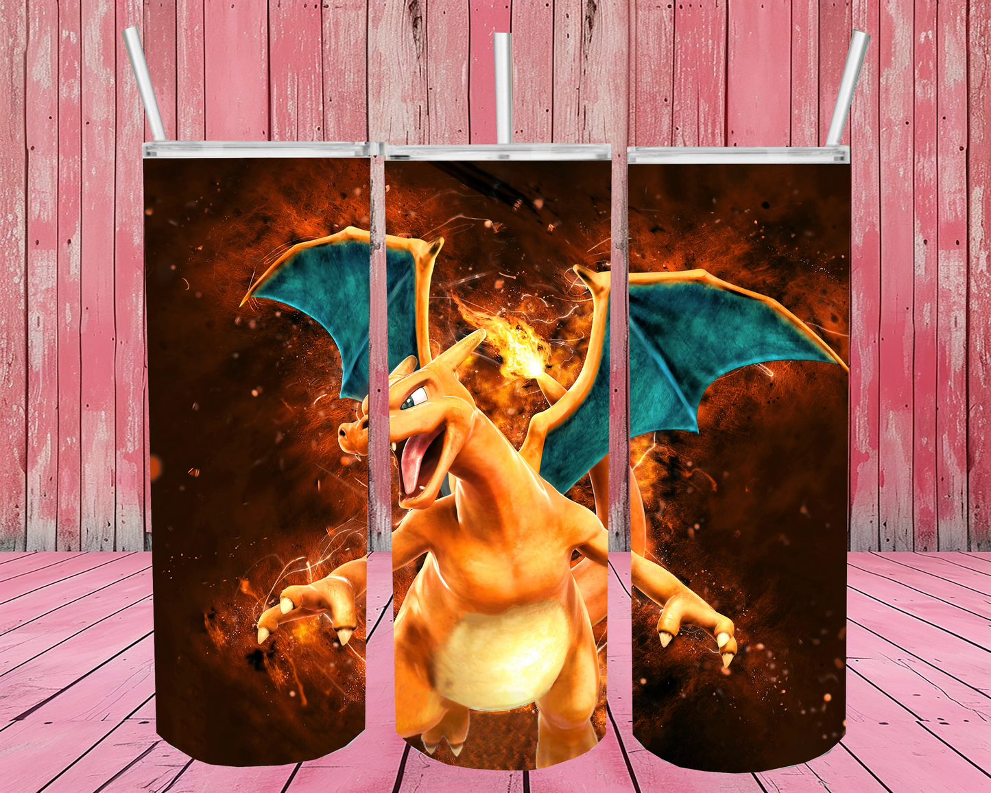 Cartoon 20oz Skinny Tumbler or Design