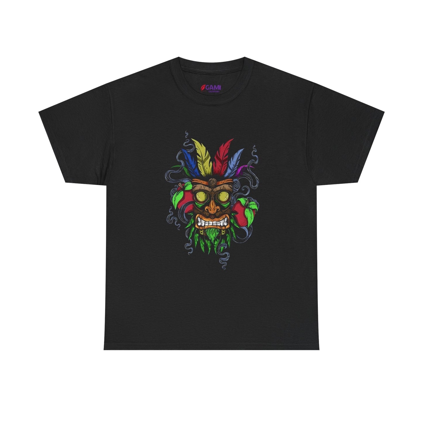 Camiseta Calavera Prehispánica – Arte Ancestral Mexica
