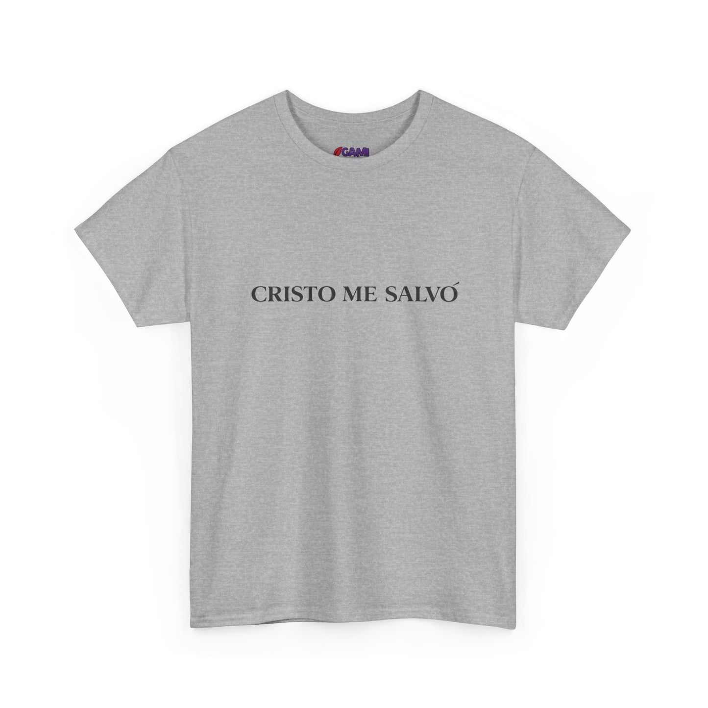 CRISTO ME SALVÓ – Faith Statement Tee