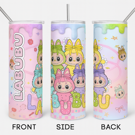 Cartoon 20oz Skinny Tumbler or Design