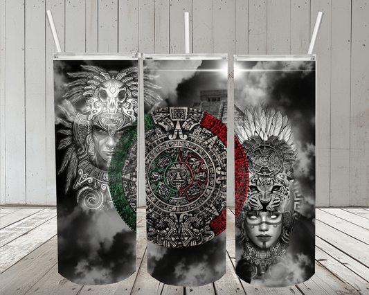 Aztek 20oz Skinny Tumbler or Design