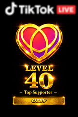 Personalized TikTok LIVE Fan Club Recognition Plaque | Level 30, Level 40 & Level 50 | Custom Creator Award | Premium Dye Sublimation