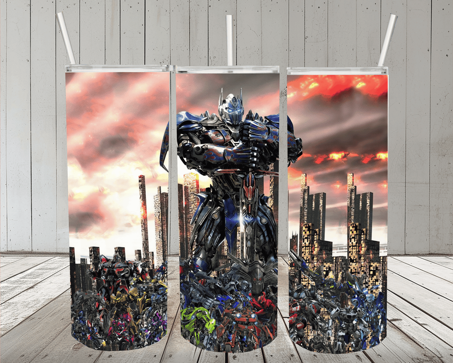 Cartoon 20oz Skinny Tumbler or Design