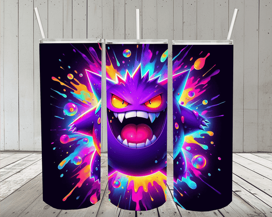 Cartoon 20oz Skinny Tumbler or Design