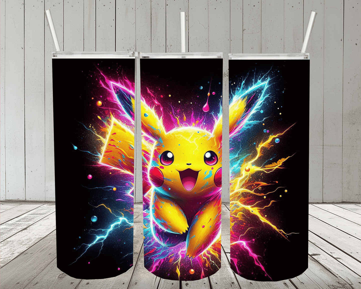 Cartoon 20oz Skinny Tumbler or Design