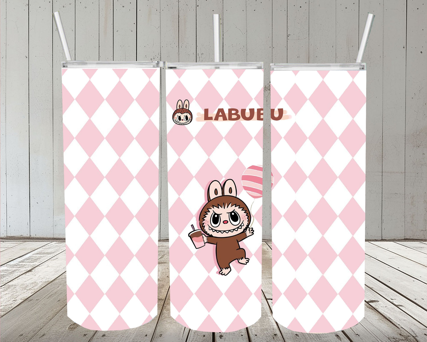 Cartoon 20oz Skinny Tumbler or Design