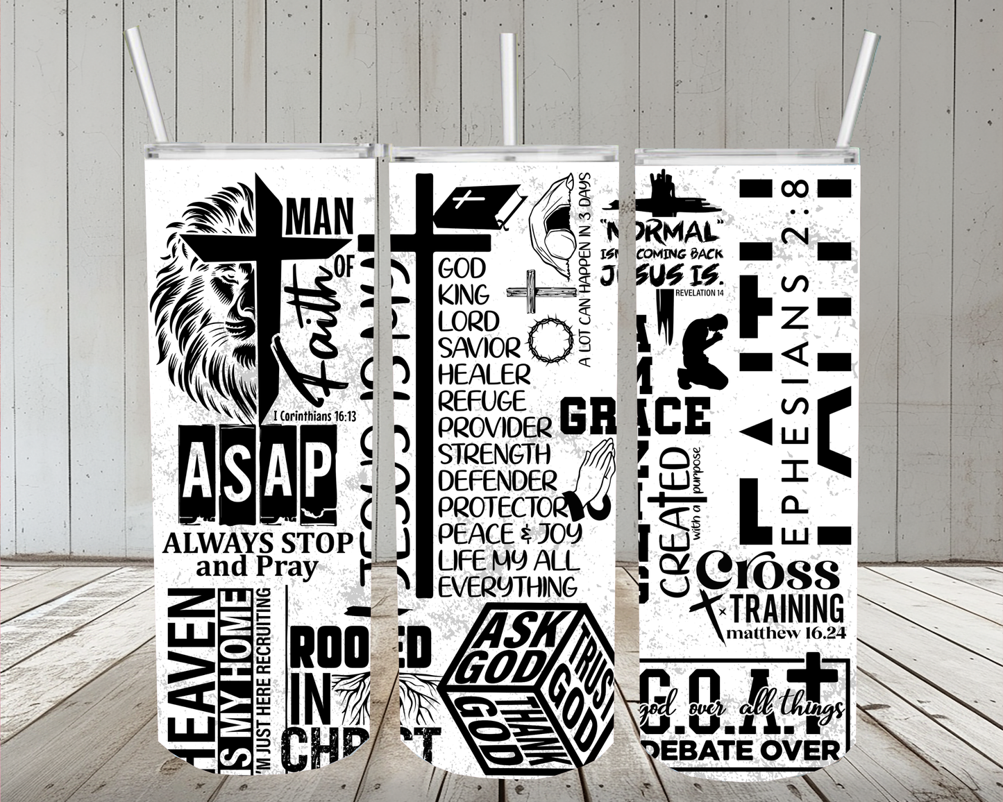 Christian  20oz Skinny Design 70