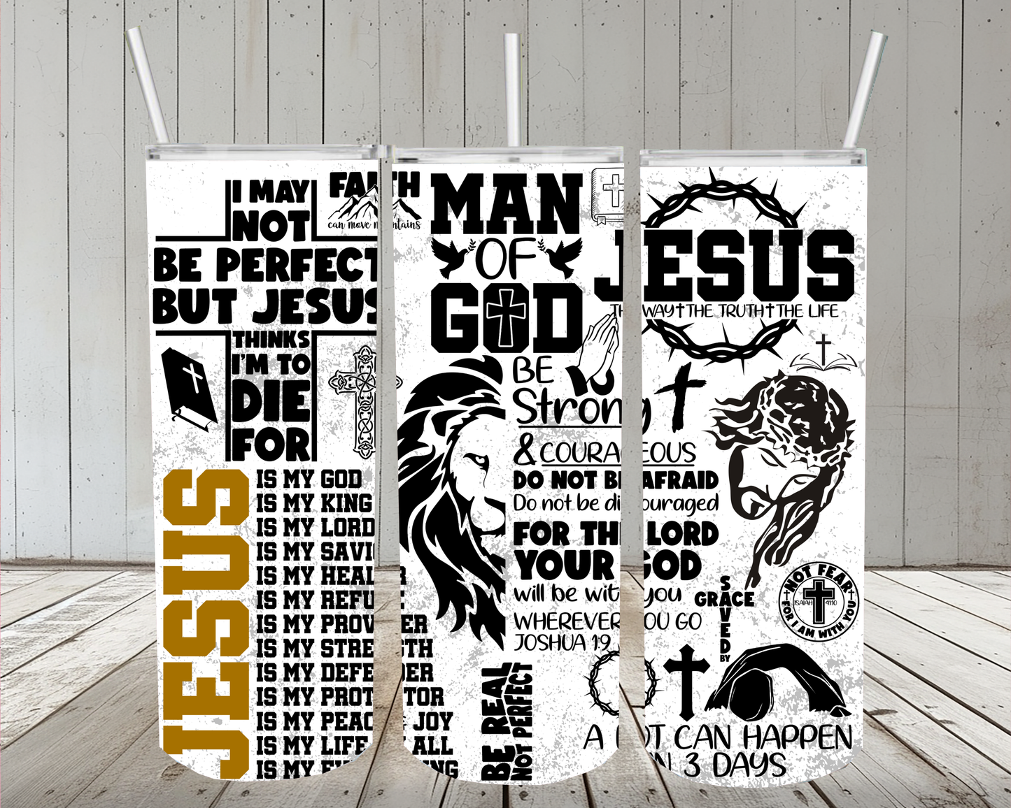 Christian  20oz Skinny Design 72