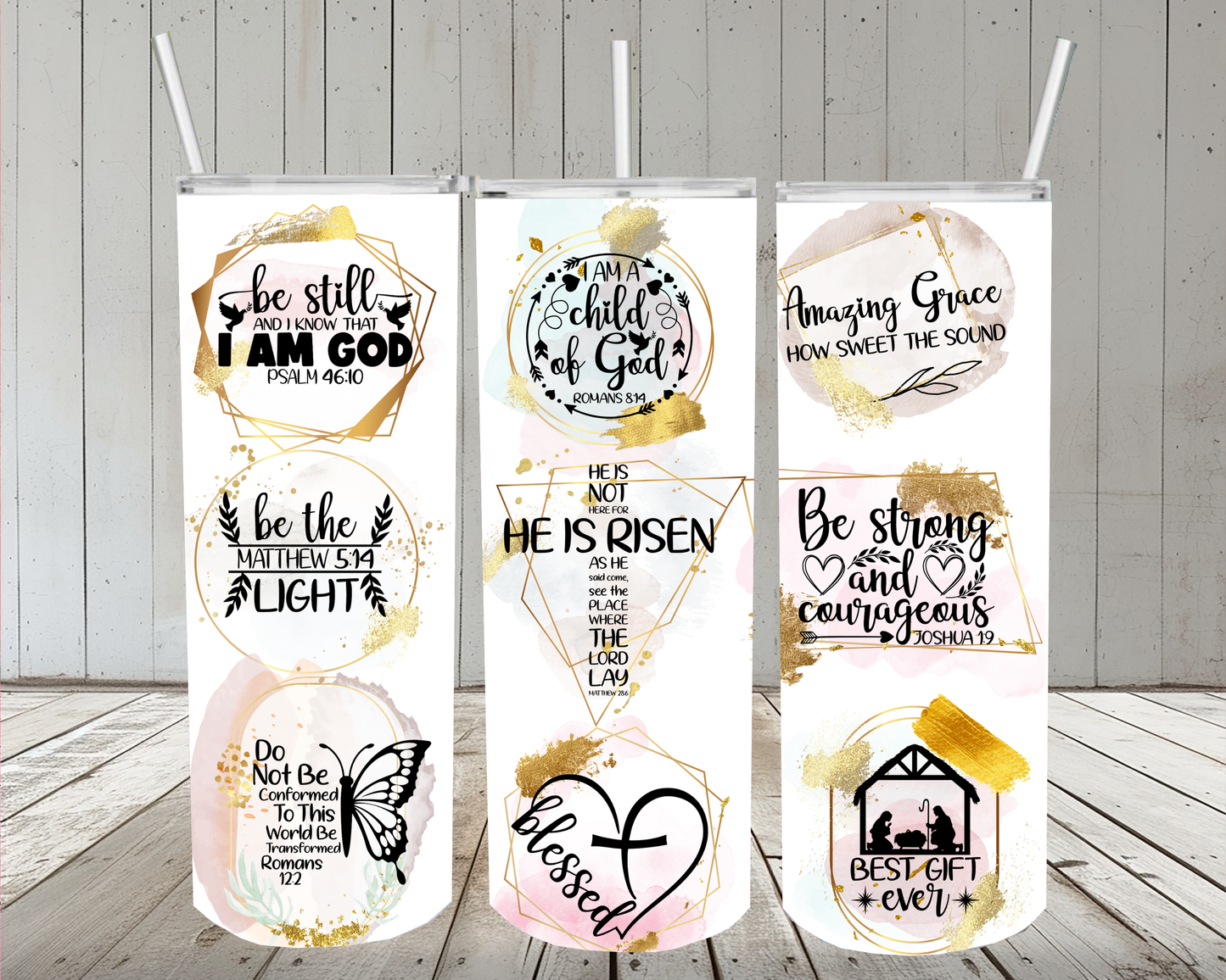 Christian  20oz Skinny Design 75