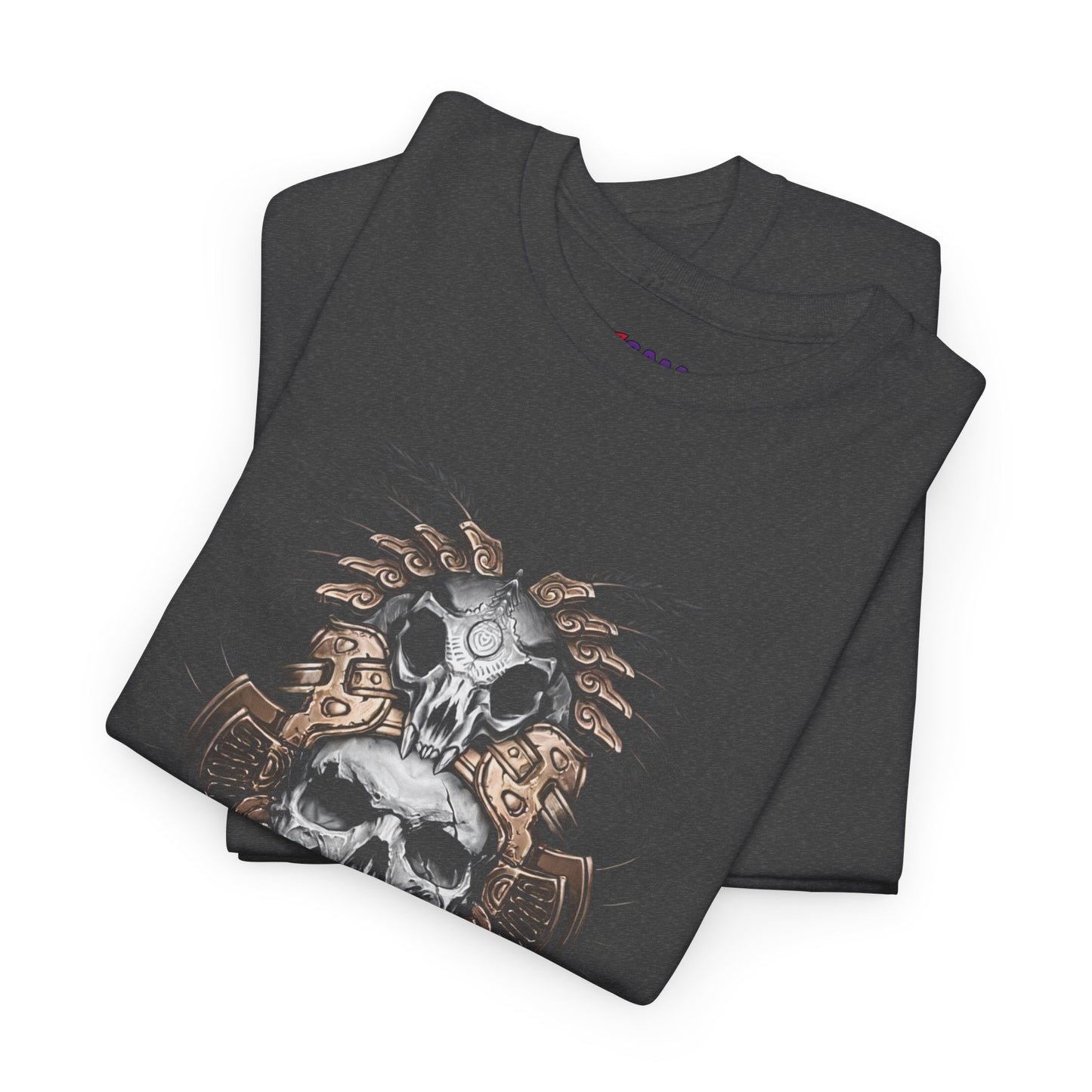 Camiseta Calavera Prehispánica – Arte Ancestral Mexica