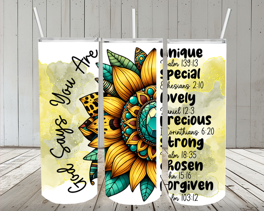 Christian  20oz Skinny Design 95