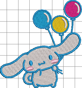 Cartoon Embroidery Design