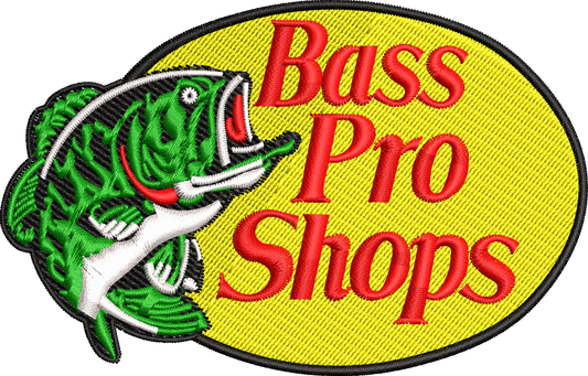 Bass Pro Shops Embroidery Design for Hats