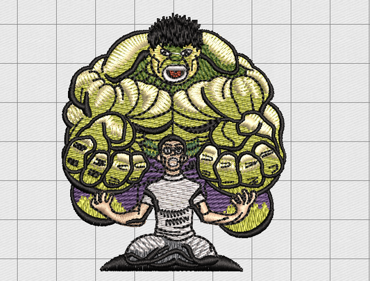 Cartoon Embroidery Design (Digital File ONLY)