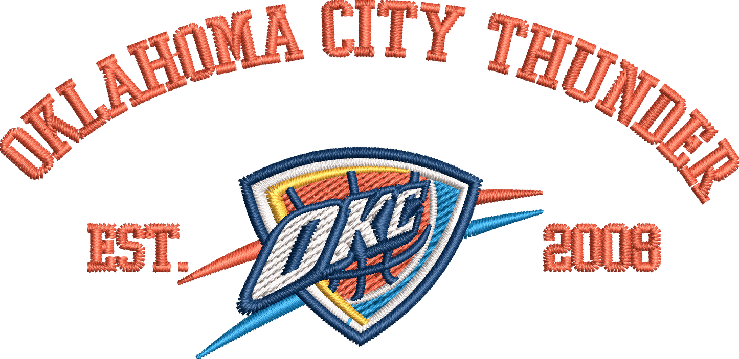 THUNDER EMBROIDERY DESIGNS (8 PACK)