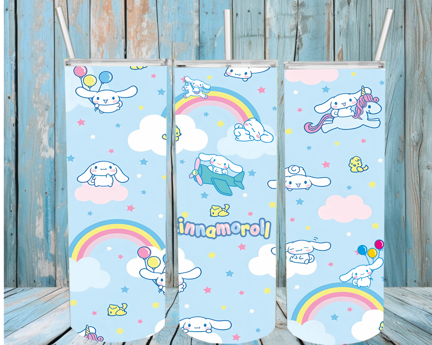 Cartoon 20oz Skinny Tumbler or Design