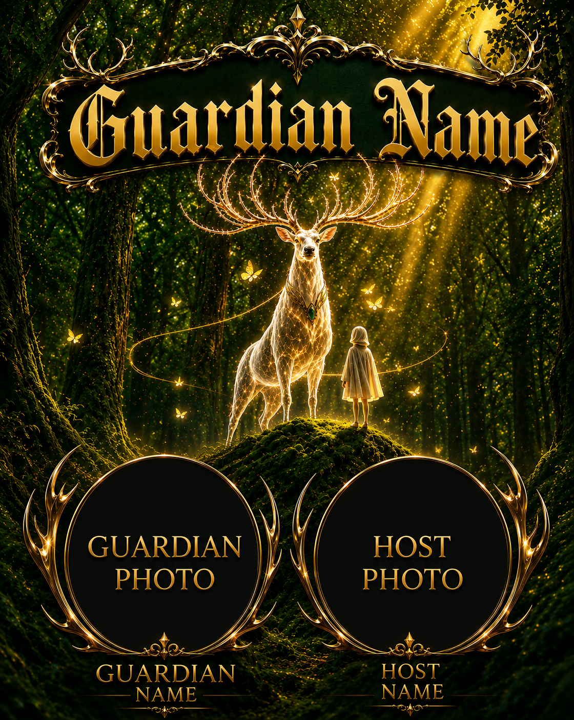 Personalized TikTok Guardian Recognition Plaque – 11×14